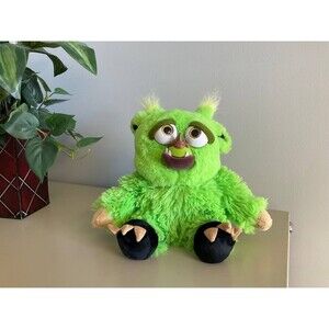 William Mark Corporation‎ Feisty Pet Grayson the Glutton Plush Green Monster Toy